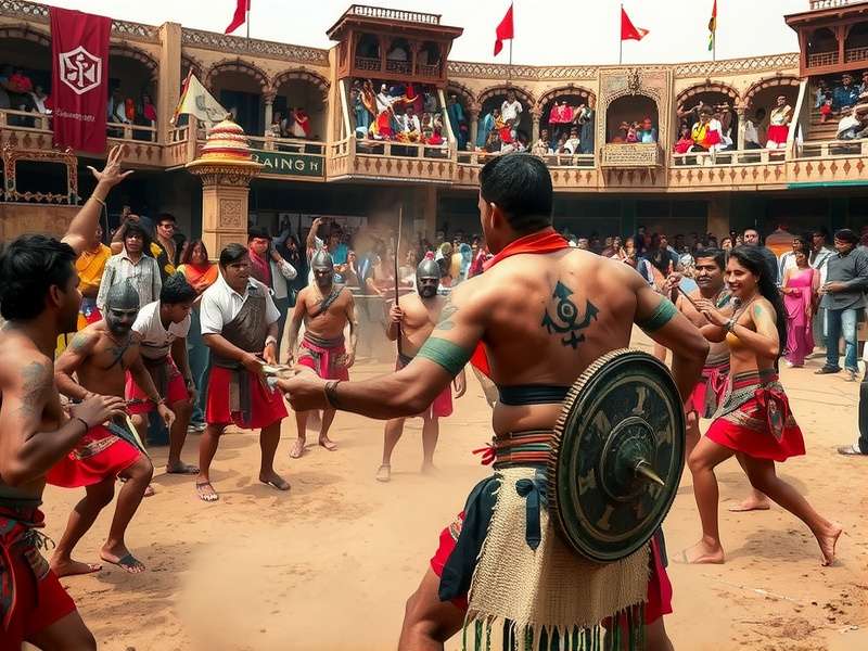 Varanasi Vikings Gladiator Battle Arena